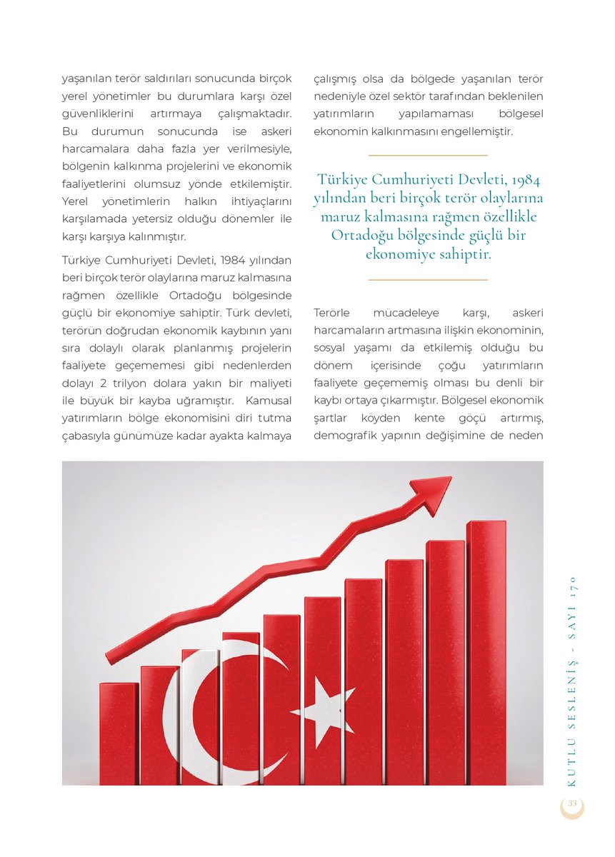 kutlu_seslenis's tweet photo. Kutlu Sesleniş Dergisi 170. sayı...

@AltntsHsyn: Terörsüz Türkiye’nin Bölgedeki Ekonomik Etkileri  Nasıl Olacak? https://t.co/Zs8YLoc3Ax