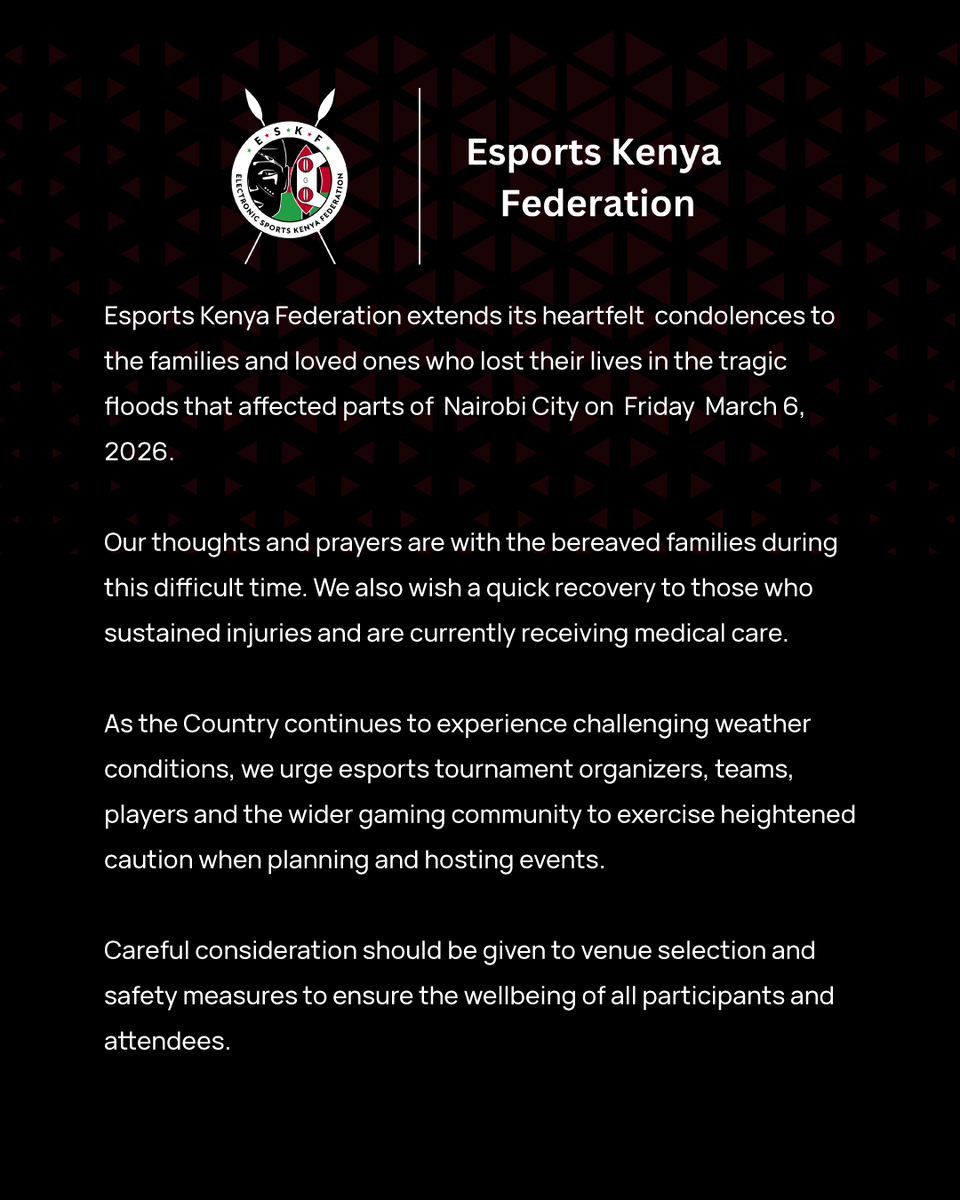 Esports Kenya Federation tweet media