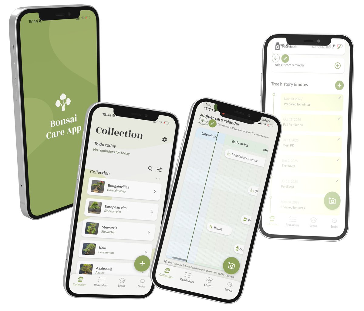 bonsaiempire's tweet image. Big news — the Bonsai Care App just got a major new feature: species-specific care calendars for over 100 #bonsai species.
The app is a free download in the App store &amp;amp; Google play!