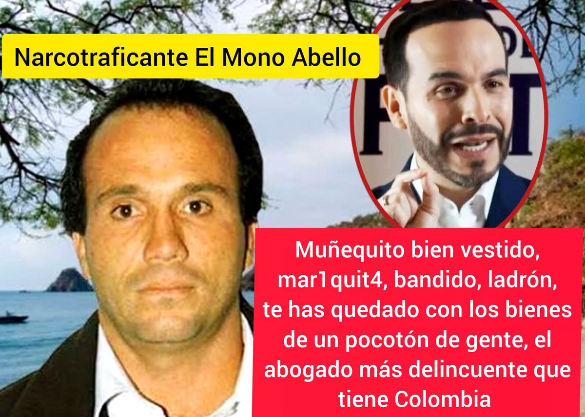 Que la providencia salve a Col. de caer en las garras de ese personaje GROTESCO 
<a href="/ABDELAESPRIELLA/">Abelardo De La Espriella</a>  
#FirmesconABDELAESPRIELLA.
 
Es otro:  
Psicopata matagatos, 
Rabula estafador, 
Mitomano compulsivo, 
Y bisexual vergonzante.