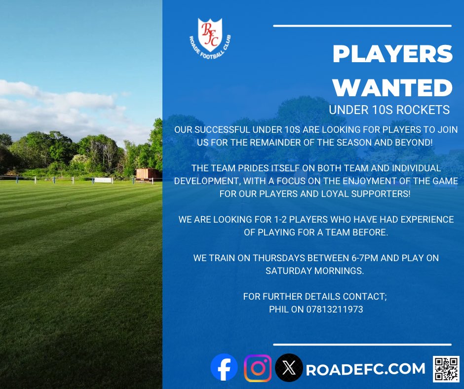 Roade Football Club tweet media