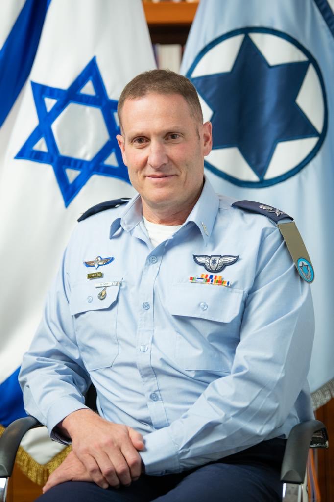 IsraelWarRoom's tweet photo. 🇮🇱💪 BREAKING: The Commander of the Israeli Air Force, Major General Tomer Bar, has flown in strikes against Iran’s Islamist Terror Regime, reports @N12News. https://t.co/EISROWjAnL