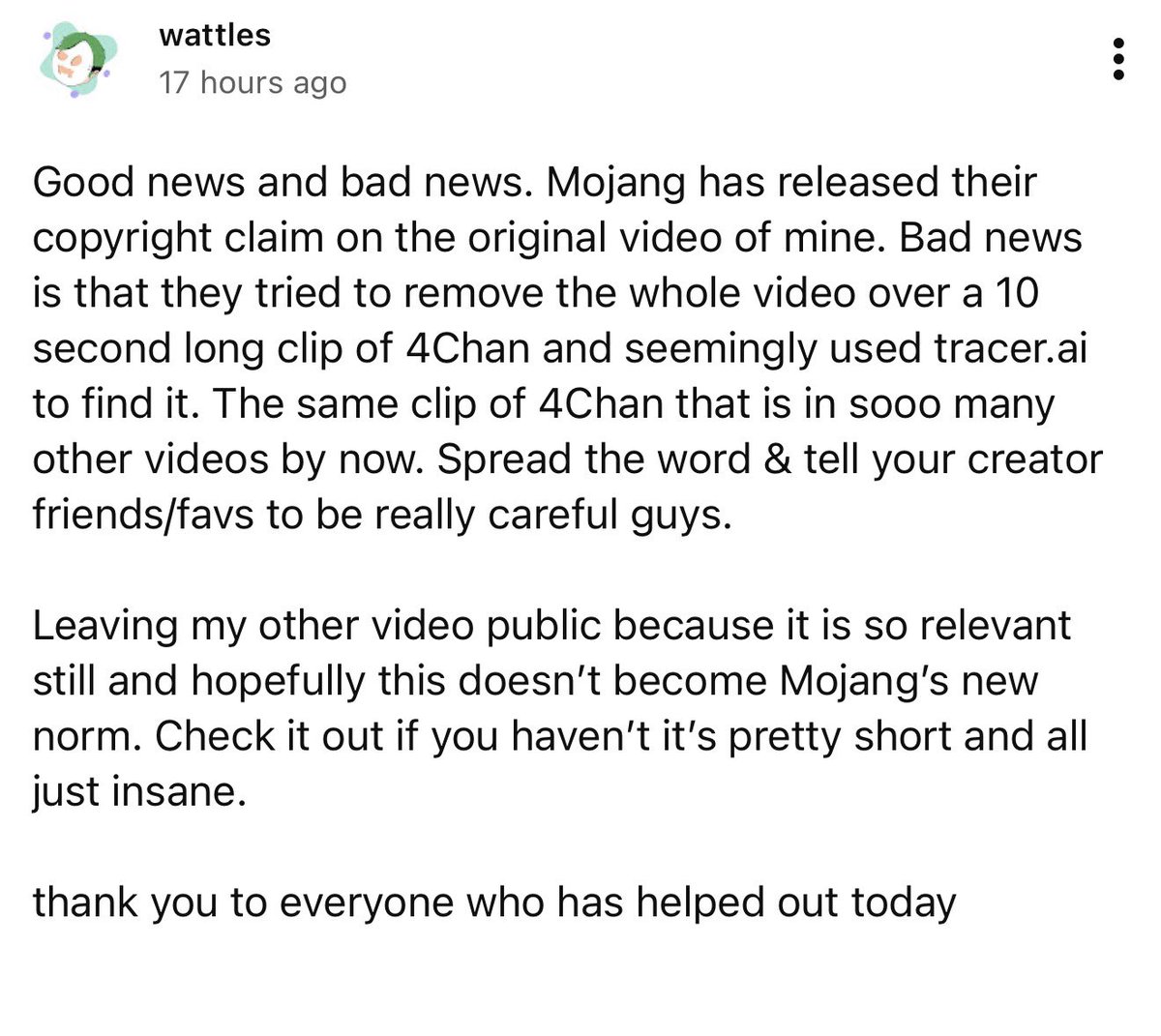 wattles 💎 tweet media