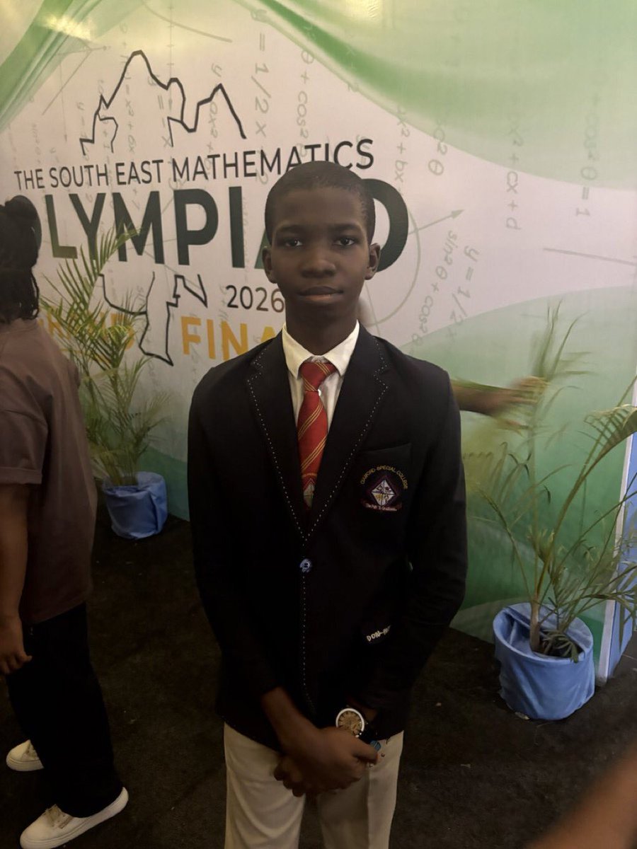Nedumcity_'s tweet photo. Congratulations DON-ANELE MARVELOUS MUNACHIMSO From Diamond Special College Owerri, IMO State. Winner of the Senior Category for South East Maths Olympiad.

He won N5 million and also won N1 million for his teacher.

He recently won $100k scholarship In Canada.

Thank you @winexviv and your team.