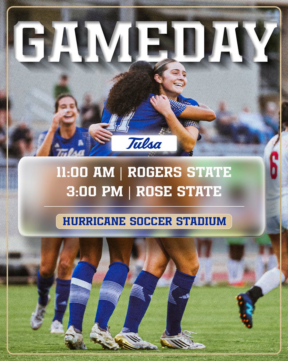 TulsaWSoccer's tweet image. Spring season starts now! 

🆚 Rogers State &amp;amp; Rose State 
⏰ 11 a.m. &amp;amp; 3 p.m. 
📍 Hurricane Soccer Stadium 

#ReignCane