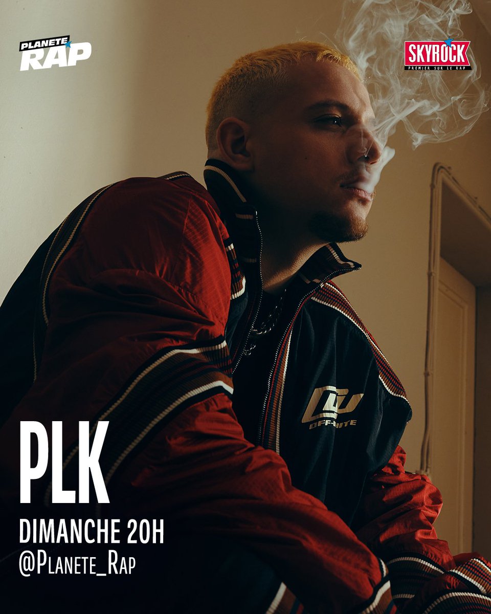 SkyrockFM's tweet photo. À 16H Double @PLK75 sur #Skyrock avec @TimSkyrock..!

🎧 #TrainDeVie &amp; #Monégasque 
▶️ https://t.co/80SMmalfU0

▪️ Retrouve #PLK dimanche à 20h dans @Planete_Rap et bientôt en #TournéeSkyrock..! https://t.co/VxRdtucTs4