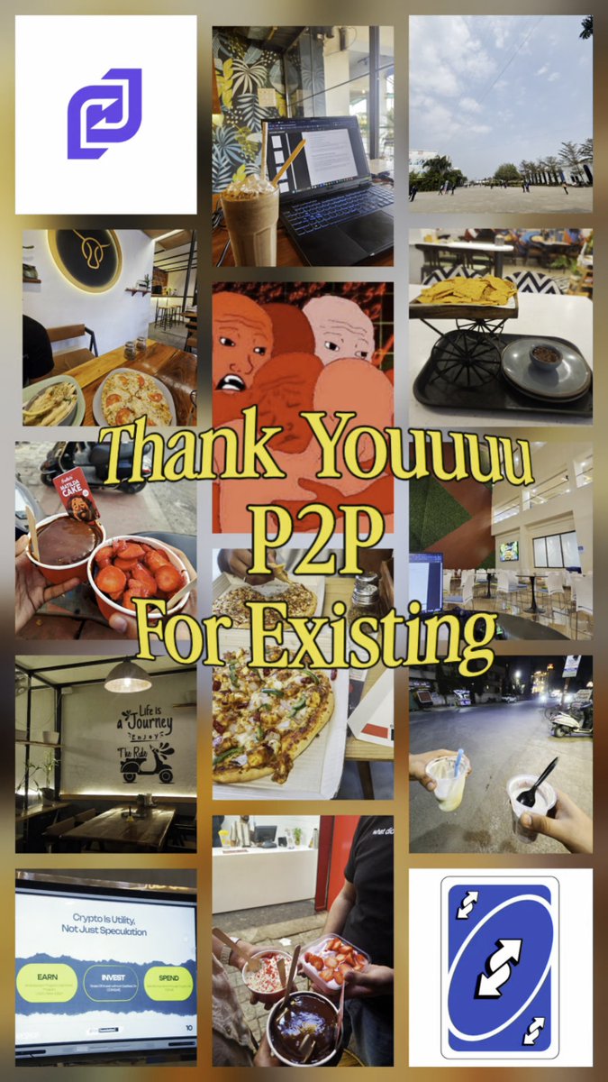 Arnav Chouksey | P2P.me tweet media