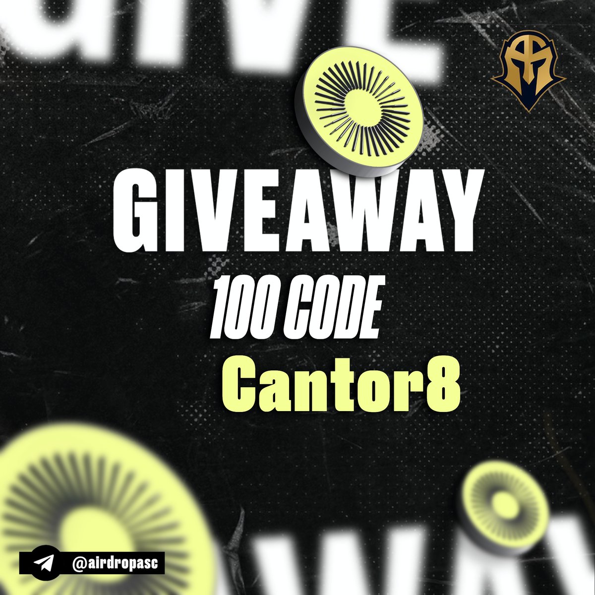 GM <a href="/CantonNetwork/">Canton Network</a>
➥ Giveaway 100 code c8 wallet <a href="/cantor8/">Cantor8</a> 

rules ?  

▶︎fill the form forms.gle/UCPvy6PA87VrTJ… 
▶︎ like coment and tag your friend !     
end in 24h