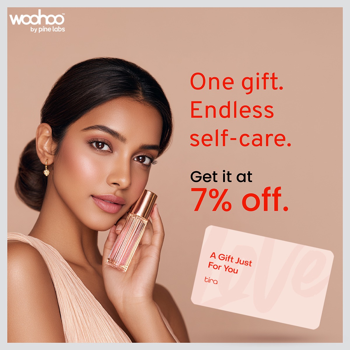 woohoogifting's tweet image. Not sure what she’ll love? She’ll pick the perfect glow herself.

This Women’s Day, send her a surprise with a Tira Gift Card 💜!

👉 bit.ly/4rULz0N

#WomensdayGift #Woohoo #giftcard #instantgift