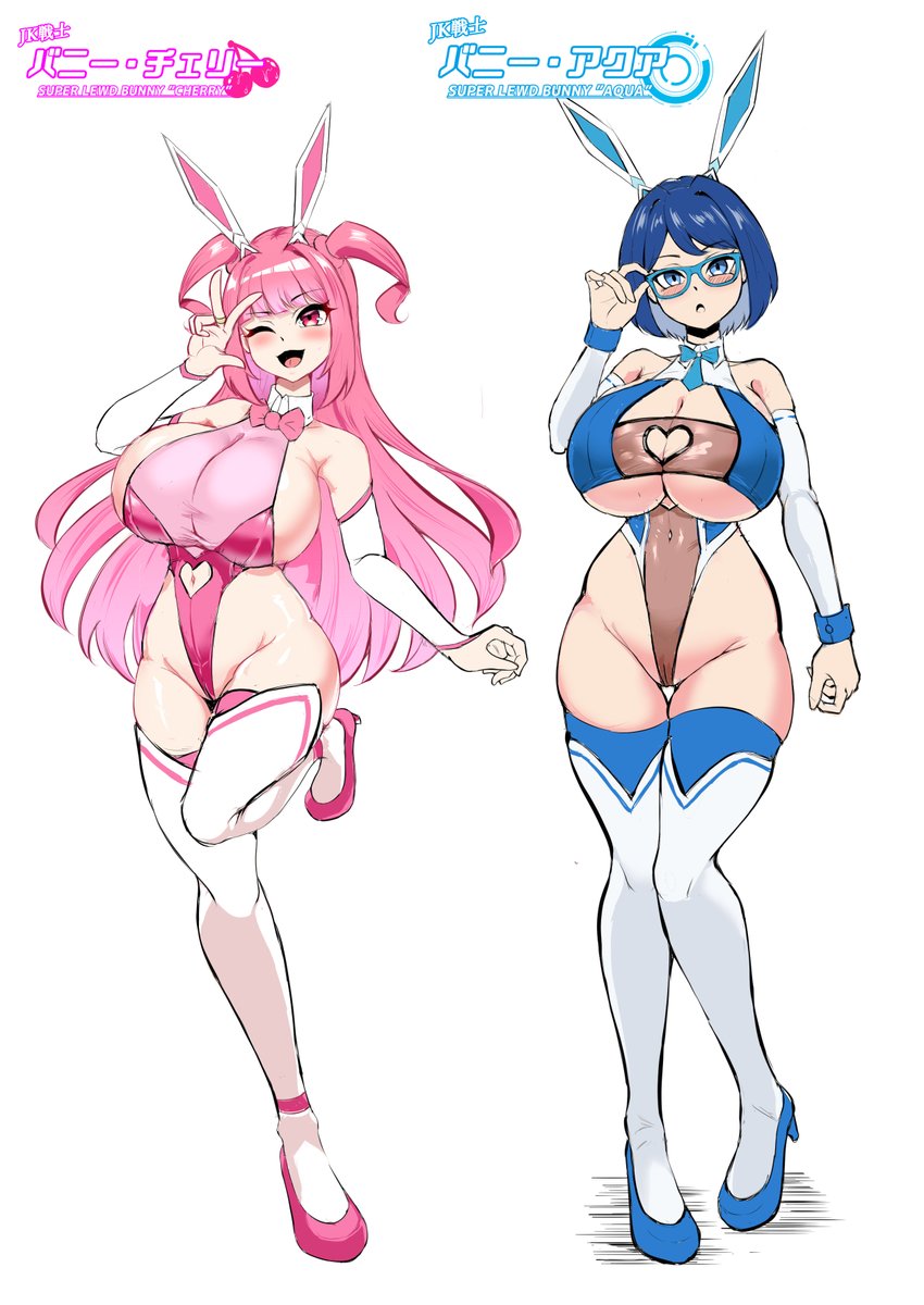 ようやくエロバニー達のデザインが固まってきた…
一旦キャラデザいじいじ沼から脱出! 