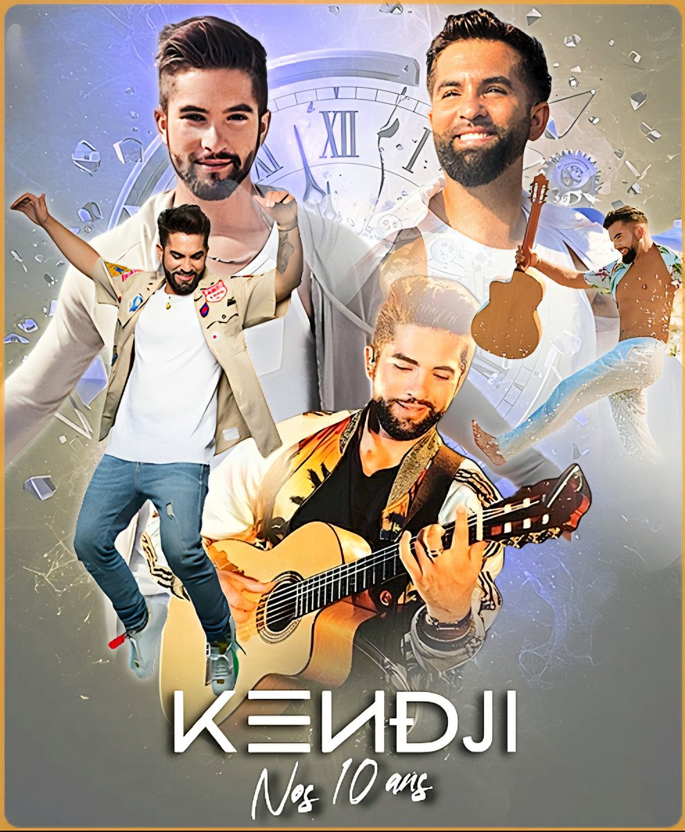 Quand tu penses que <a href="/GIRACKENDJI/">Kendji Girac</a> fêtera 𝙉𝙊𝙎 𝘿𝙄𝙓 𝘼𝙉𝙎 sur cette même scène "Bercy" quelques années plus tard, et remplira 2 soirs de suite "l’ACCOR ARÉNA" les 14 &amp; 15 mars, la semaine prochaine, c’est tellement mérité. 
Je serais présente également x2 
#nos10ans