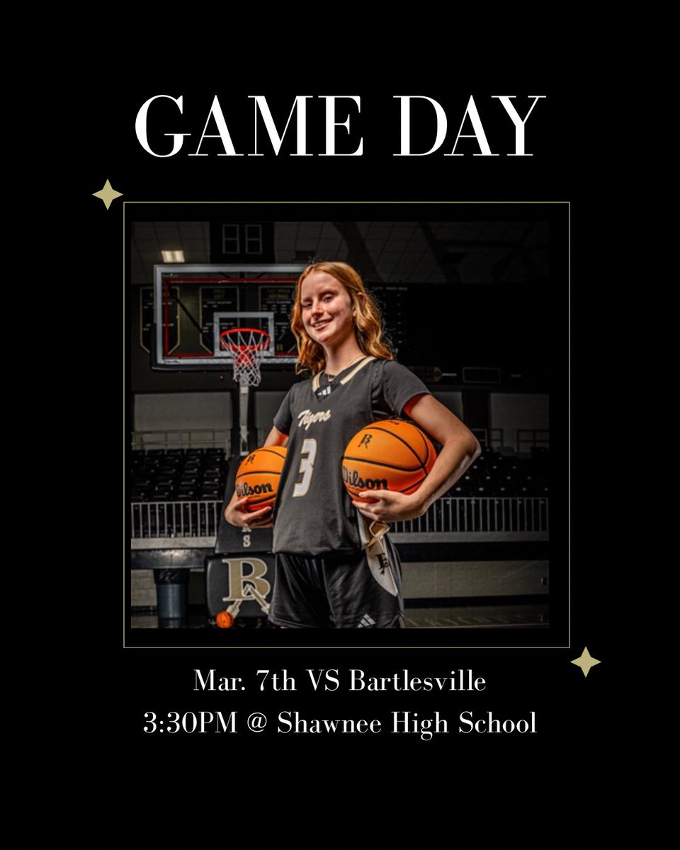 LadyTigerWBB's tweet photo. GAME DAY!!! π
ππ€
March 7th VS Bartlesville!π
Shawnee High School @ 3:30!π£
Come support your Broken Arrow Lady Tigers!
#OWNIT #BATID #GOBA https://t.co/mcfuLVdDQK