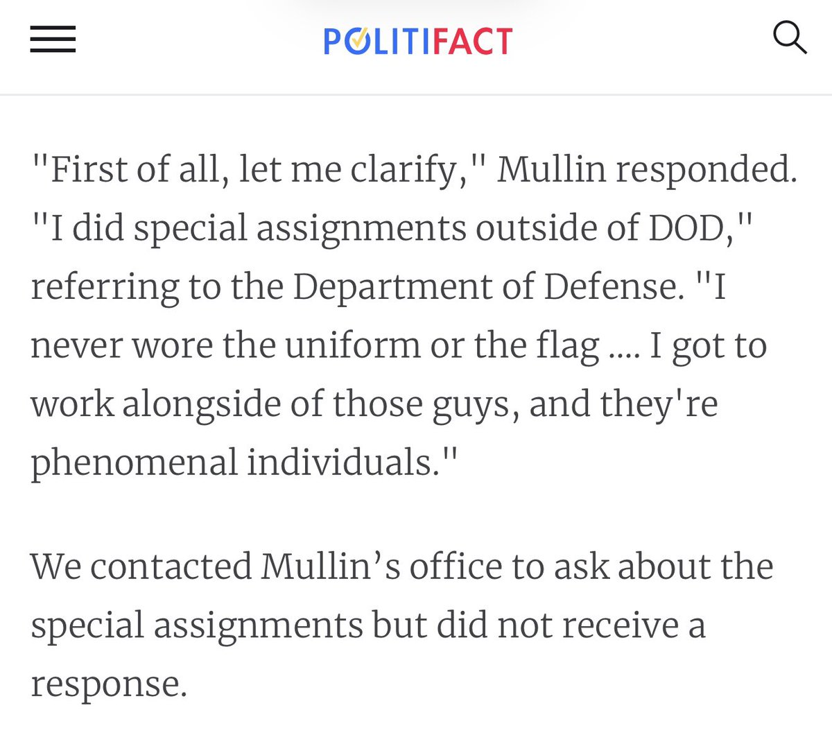 Really looking forward to hearing about these “special assignments” during <a href="/SenMullin/">Markwayne Mullin</a>’s confirmation hearing!

No way he is totally lying about that too, right?