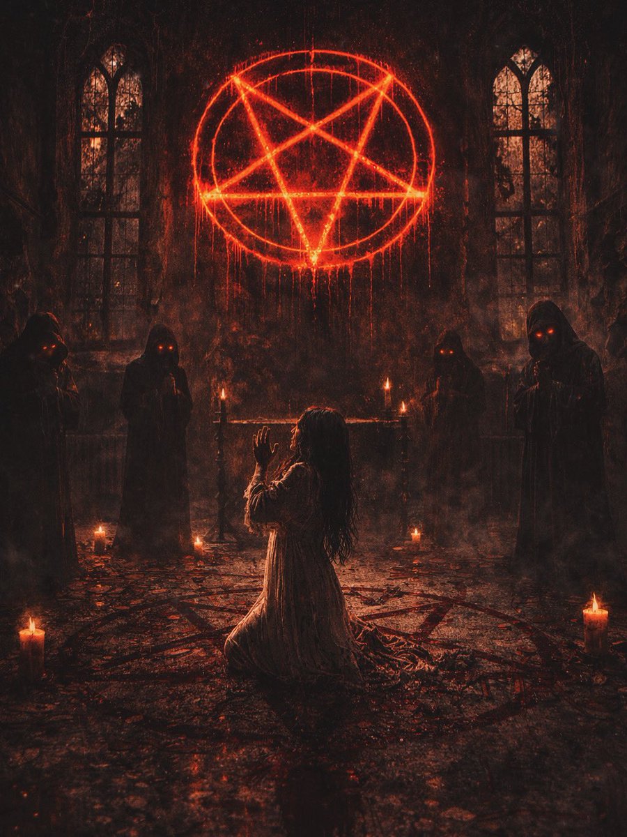 AIHorrorStory_'s tweet photo. 🖤🤘🖤 #dark #darness #satanism https://t.co/RkQOP3Ocz7