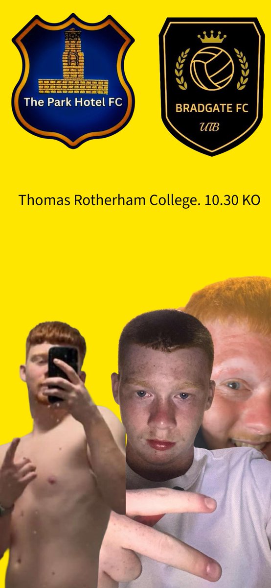 BrecksFC's tweet photo. Tomorrows opponents are Bradgate. We’re at TRC for this fixture, with the wickersley 10k happening tomorrow.

Last time out bradgate gave us a very good game. We’re expecting no different tomorrow🫡

UP THE PARK HOTEL 🔵🟡 https://t.co/oMPKOmVf6E