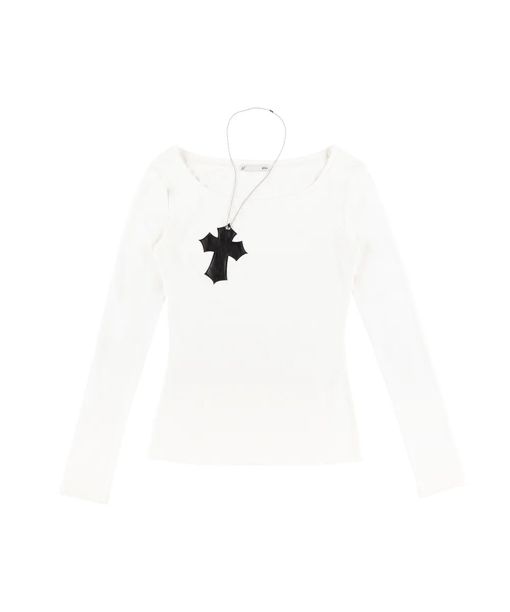 bambixstore's tweet photo. #illio - White faux leather cross necklace top 💟 sale 19% + coupons 🎀
♡ price : 1,050 บาท ( air ) ♡
( free shipping )
#พรีเกาหลี #พรีออเดอร์เกาหลี https://t.co/hvSkYqPOMg