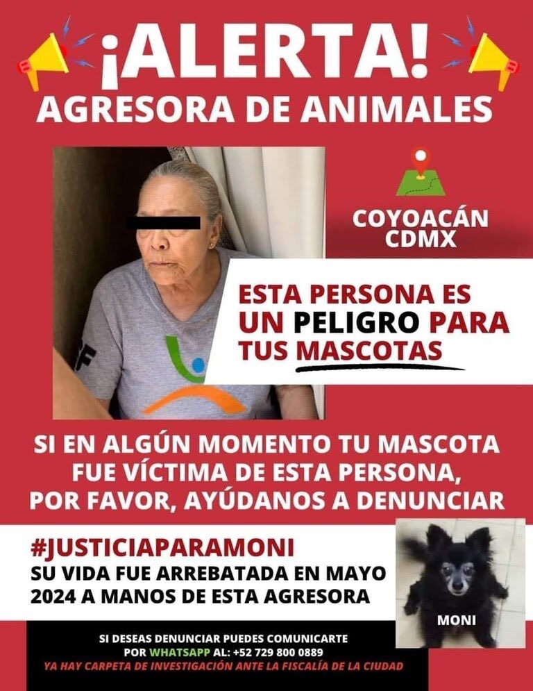 Dejaron libre a esta psicópata