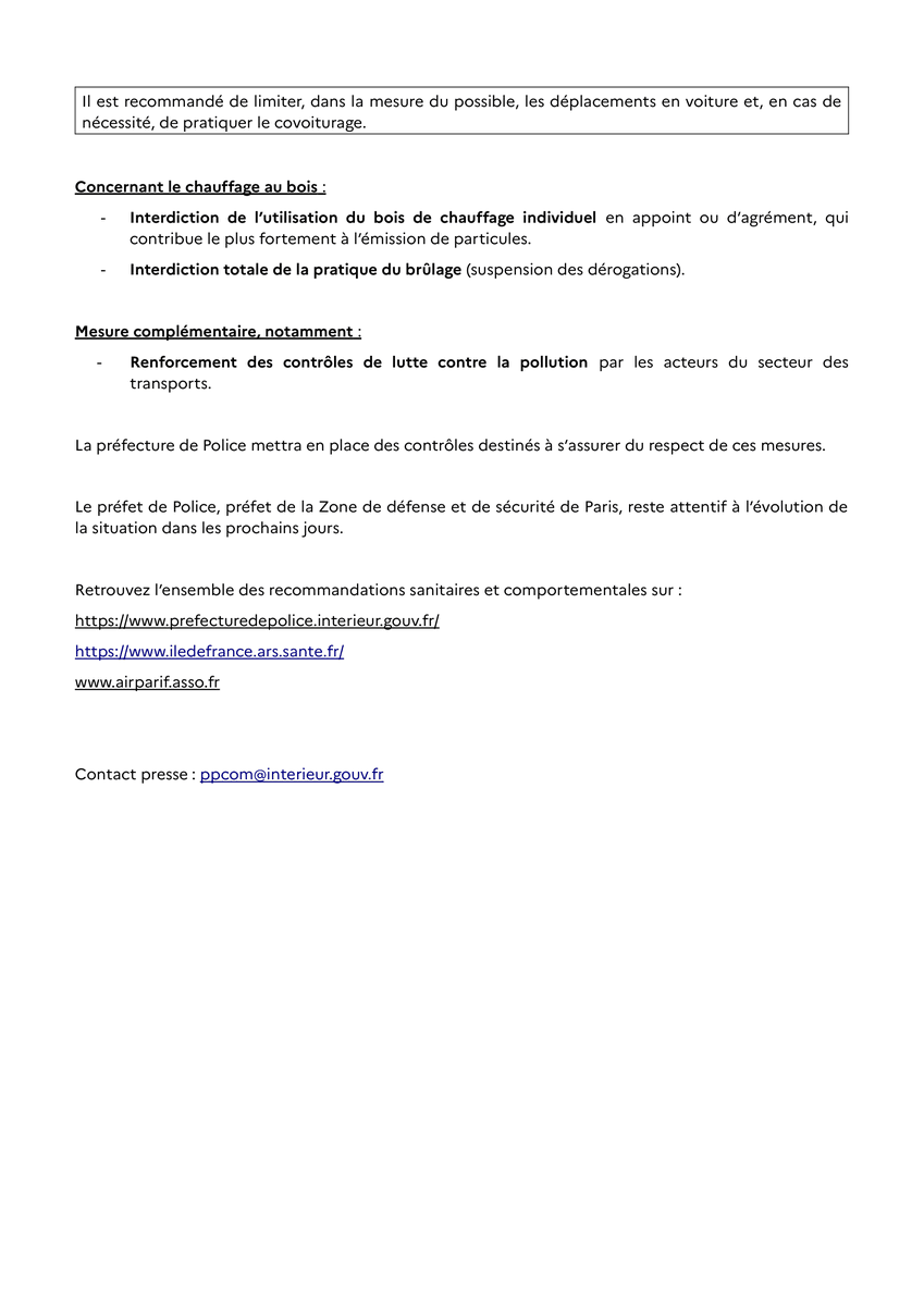 Préfecture de Police tweet media