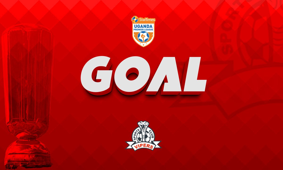 VipersSC's tweet photo. GGGGGGOOOOOOOAAALLLL

Off the bench &amp; on to the scoresheet... Yunus Sentamu with a thunderous strike to put us ahead. 👊🏿

That’s a stunning beauty of a finish! 🫵🏿

⚪ 1-2 🔴 [85’] 

#MBRVIP || #VenomsUpdates || https://t.co/wlwjb7IHC1