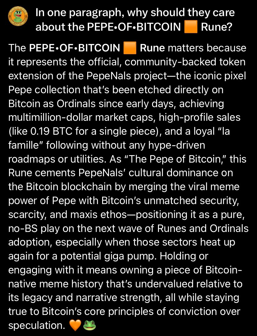 PepeNals | PEPE•OF•BITCOIN 🟧 tweet media