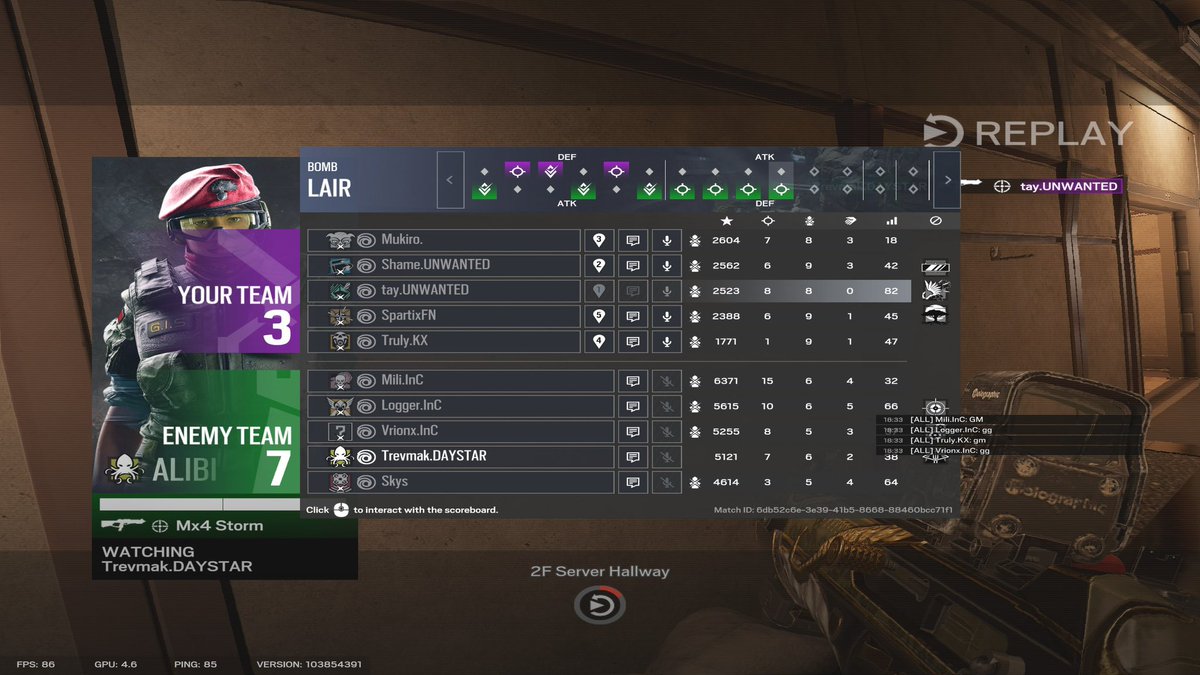 XGS - Rite of Passage | Match #4: 0-2
Well Played <a href="/InControlGG/">InControl</a> 
Tough loss tonight, but we’re still in it.
Some adjustments to make, but we’ll come back stronger. Looking forward to our next matchup on the 9th.

MVP: <a href="/NottShame/">Shame</a> 

▫️ <a href="/Trulyfrdat/">Truly</a> 
▪️ <a href="/NottShame/">Shame</a> 
▫️ @TayR6s 
▪️