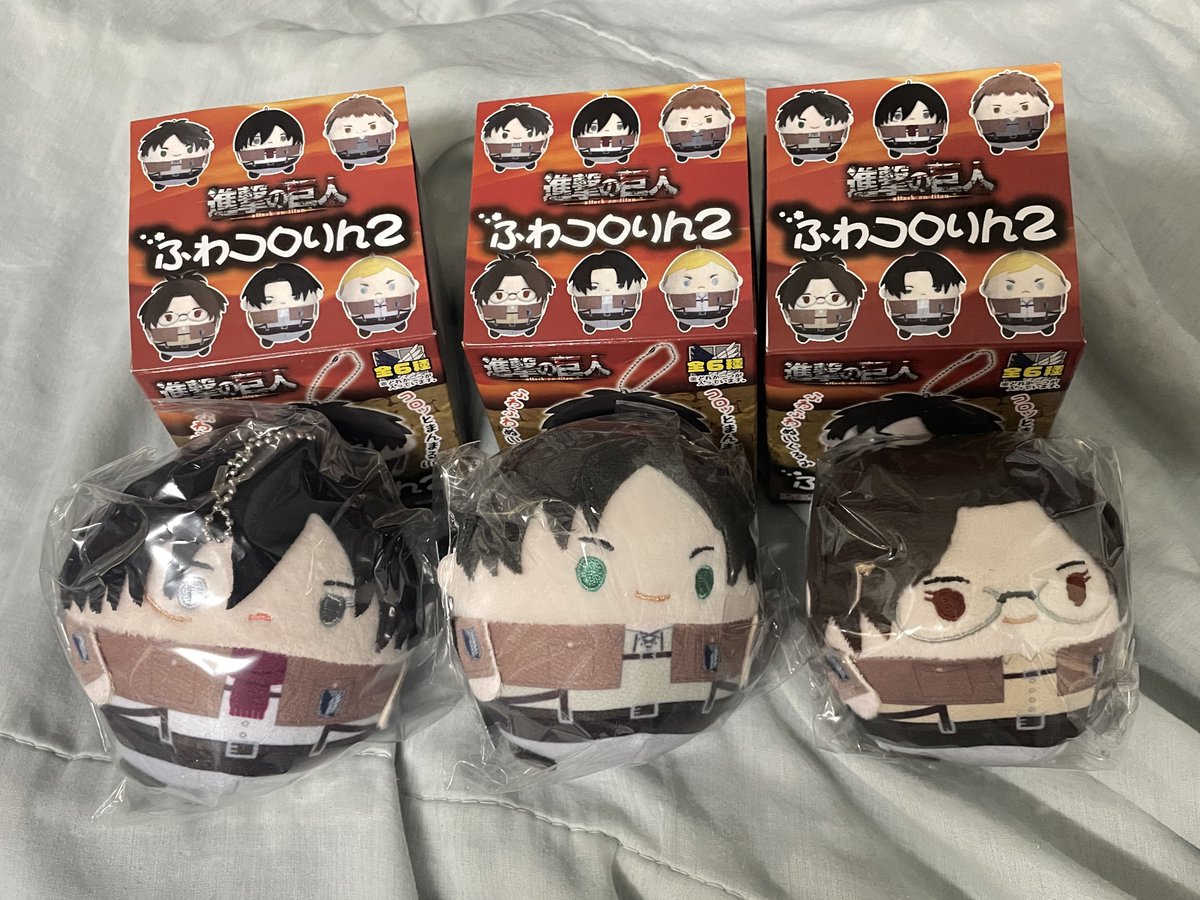 v4mperior's tweet photo. 🎀 Attack on Titan Fuwa Kororin 2 
ฟุวะ มือ 1

มิคาสะ / เอเรน / ฮันจิ
ก้อนละ 250 (รับ 2 ขึ้นไปส่งฟรี)

🪄 สนใจ dm/mention

#ตลาดนัดAttackonTitan #ตลาดนัดไททัน #ตลาดนัดAOT https://t.co/GegPzxXh4Q