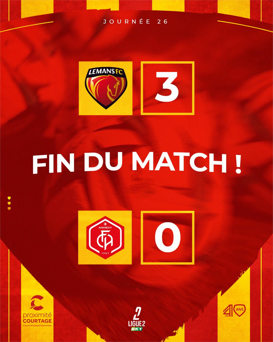 LE MANS FC tweet media