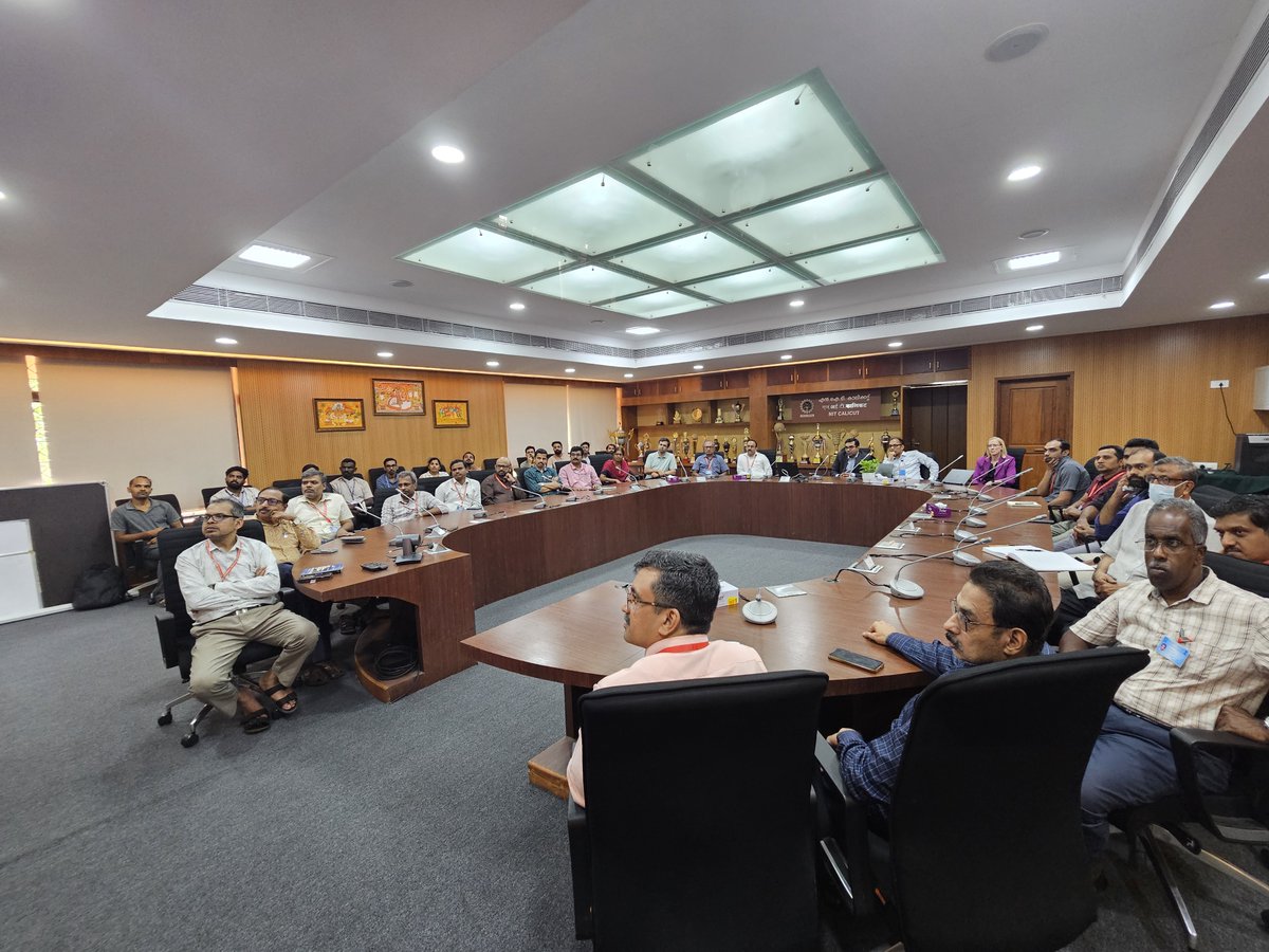 nitcofficial's tweet image. Strengthening global academic ties 🌍
National Institute of Technology Calicut had the privilege of hosting a distinguished delegation from Clemson University, USA, on 4 March 2026. 
@EduMinOfIndia @AICTE_INDIA 
#NITCalicut #ClemsonUniversity #GlobalCollaboration