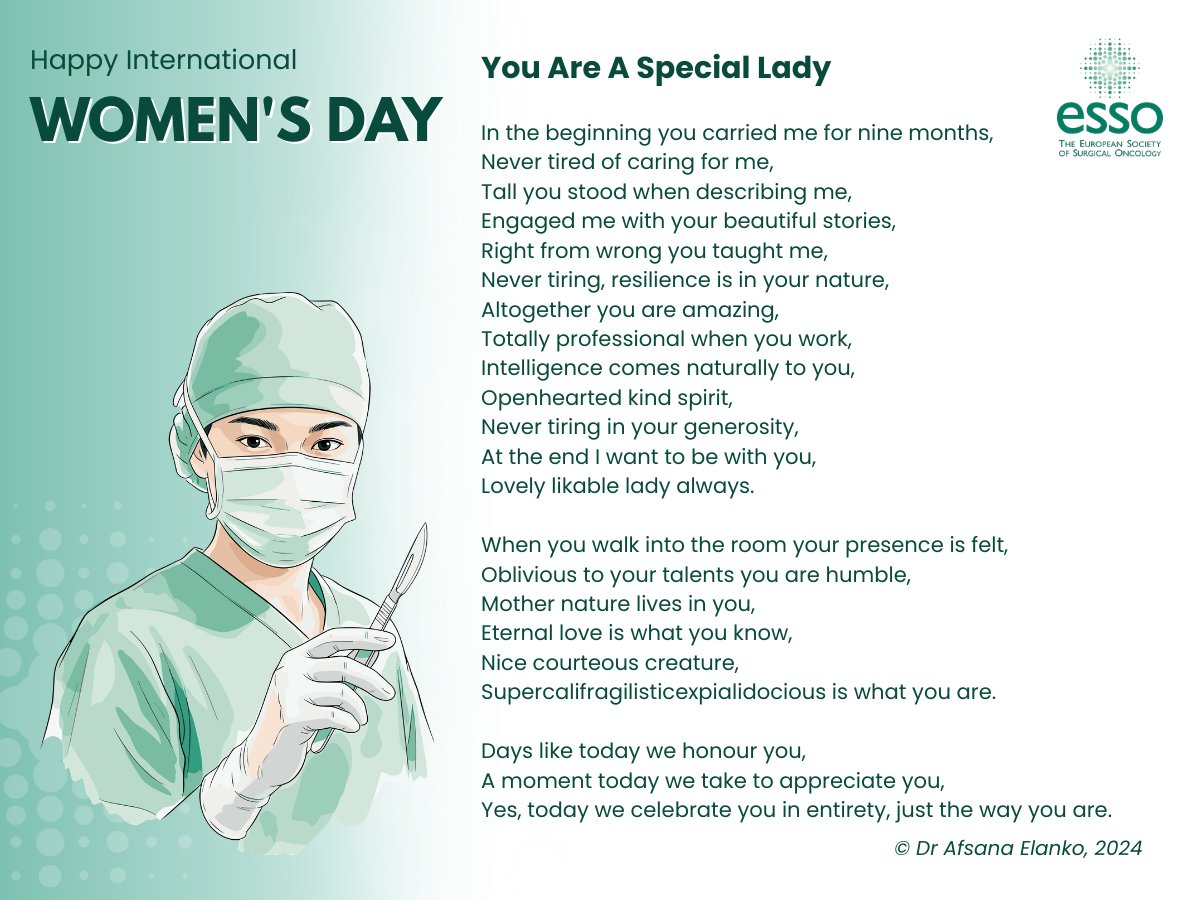 European Society of Surgical Oncology (ESSO) tweet media