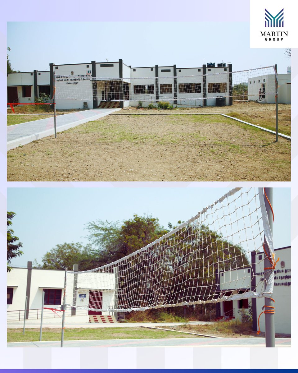 MartinGroup_'s tweet photo. Martin Group Invests ₹27 Lakhs in Infrastructure for Women’s ITI, Coimbatore.

Martin Group continued its commitment to women’s empowerment and vocational excellence through a ₹27,00,000 infrastructure project at the Government Industrial Training Institute (Women), Kavundampalayam.

The sponsorship, led by Dr. Leema Rose Martin, Director of the Martin Group and Managing Trustee of the Martin Charitable Trust, funded the construction of a modern playground, a dedicated two-wheeler parking facility, and a new toilet block. These amenities are designed to provide a safer, more conducive environment for young women pursuing technical skill development.

Inauguration Ceremony Dignitaries:
* Mr. V. Velmurugan, Regional Joint Director (Coimbatore Region)
* Mrs. T. Rajeswari, Deputy Director / Principal, Government ITI (Women)
* Thirumathi C. Parameswari, Superintendent / Training Officer, Government ITI (Women)
* Rtn. PHF Thaines Amutha, President, RCC Aalam
* Mr. John Paul, CSR Manager, Martin Group

By strengthening the infrastructure of vocational institutions, Martin Group remains dedicated to bridging the gap in women’s education and fostering sustainable community growth.