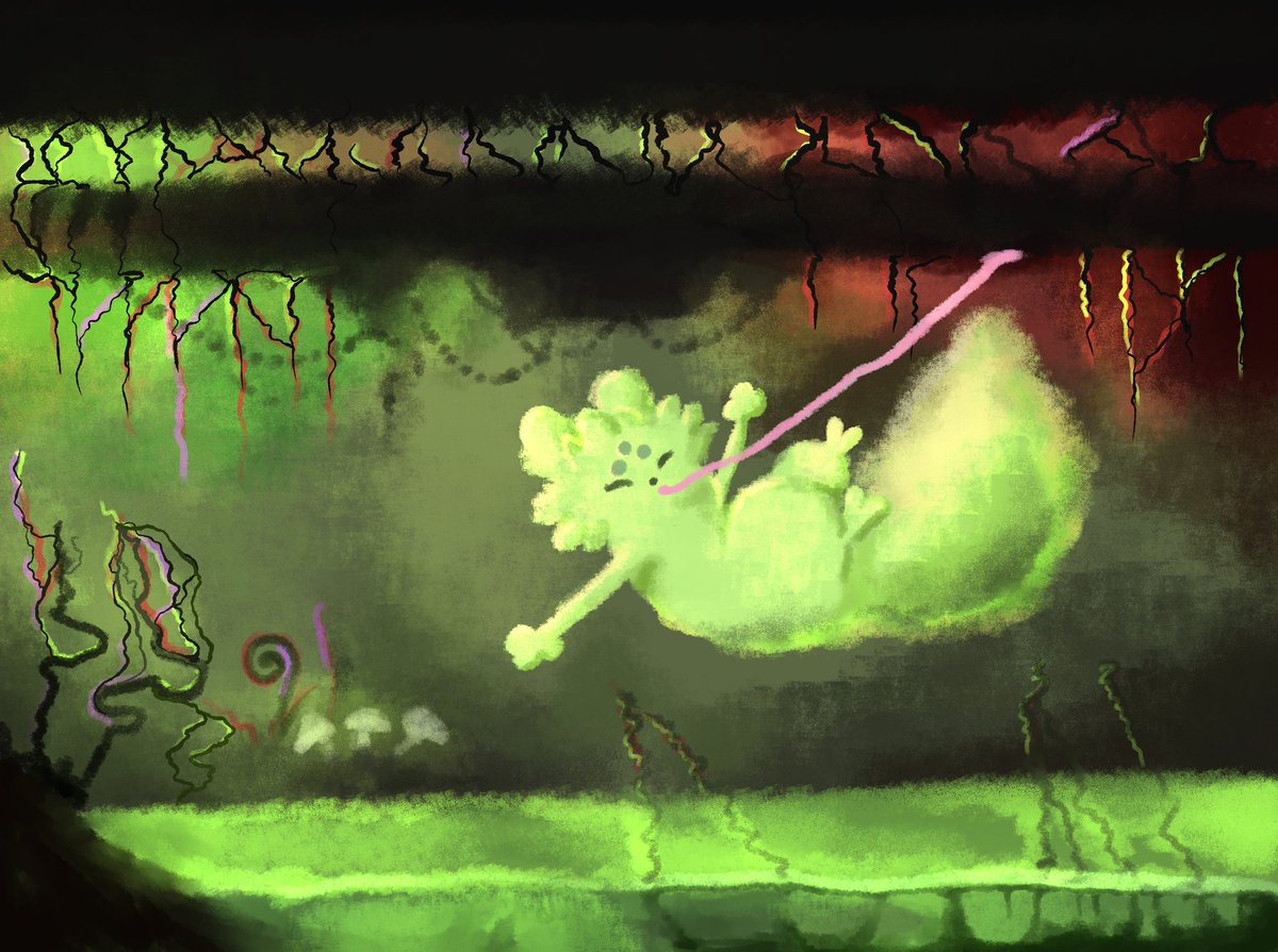 Day 7: Undergrowth
#RWArtMonth #rainworld