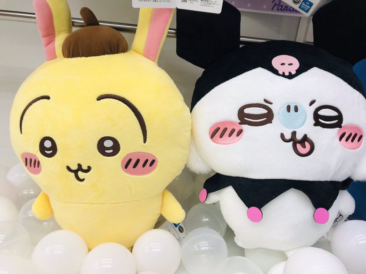 💛新景品情報💜 ちいかわ×サンリオキャラクターズ BIGぬいぐるみ②