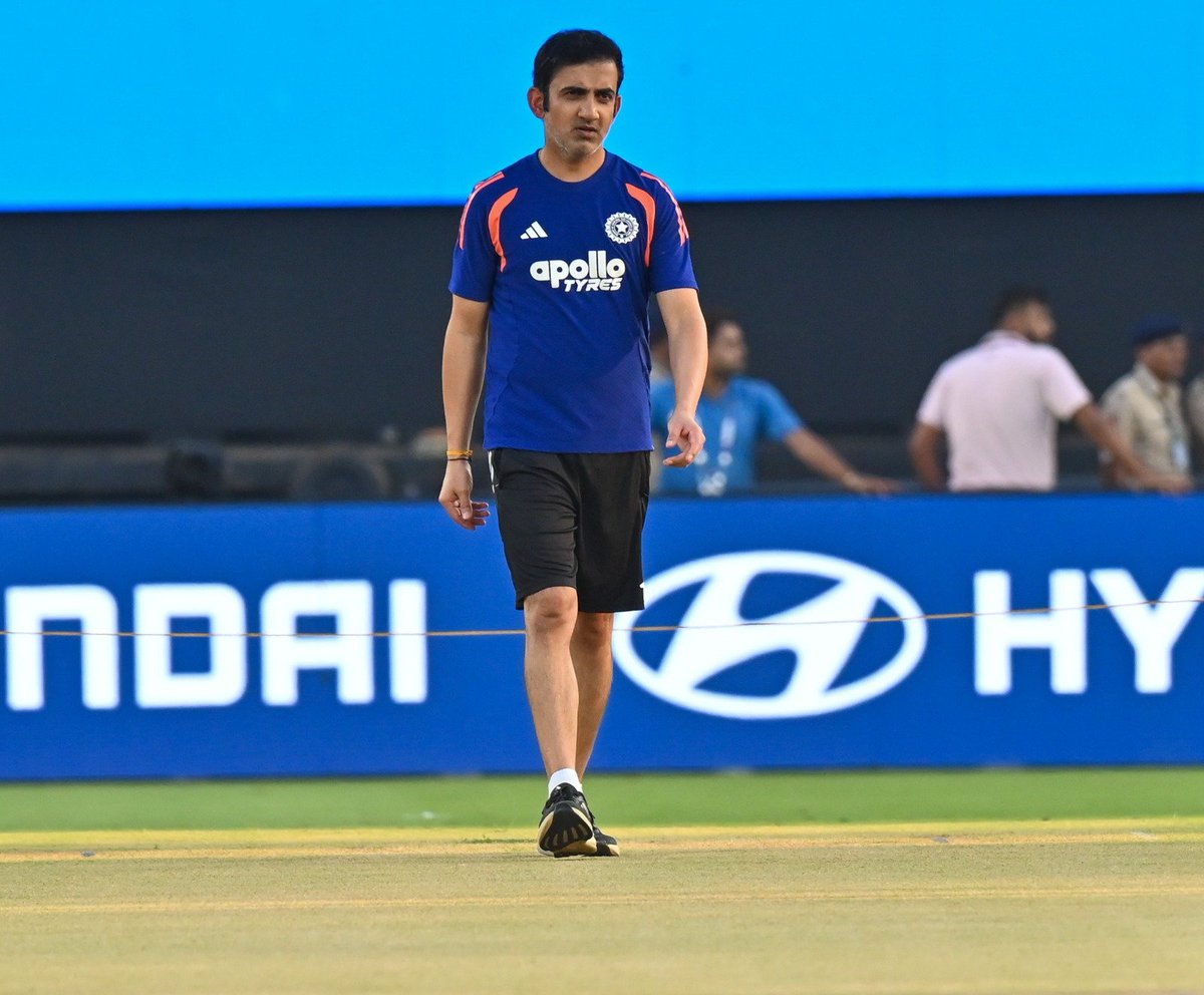 DeccanChronicle's tweet image. #Ahemdabad | India players train at Narendra Modi Stadium, Ahmedabad, ahead of the ICC World T20 Final against New Zealand. The squad ran drills and batted in the nets as the side prepared for the high-stakes decider at one of the world's largest cricket grounds.

Photos: