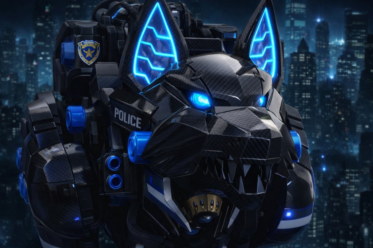 Blackshade_'s tweet photo. This Zoid is for those who are intrested in law enforcement, SWAT, and anything related to urban stuff. Shout-out to all the brave police who keep our cities safe!
March/7/2026 - Gatling Fox (police version)!
โ ๏ธ Used AI to alter colors โ ๏ธ
#Zoids #ZoidsWildZero #AIart https://t.co/MT8wexIDtu