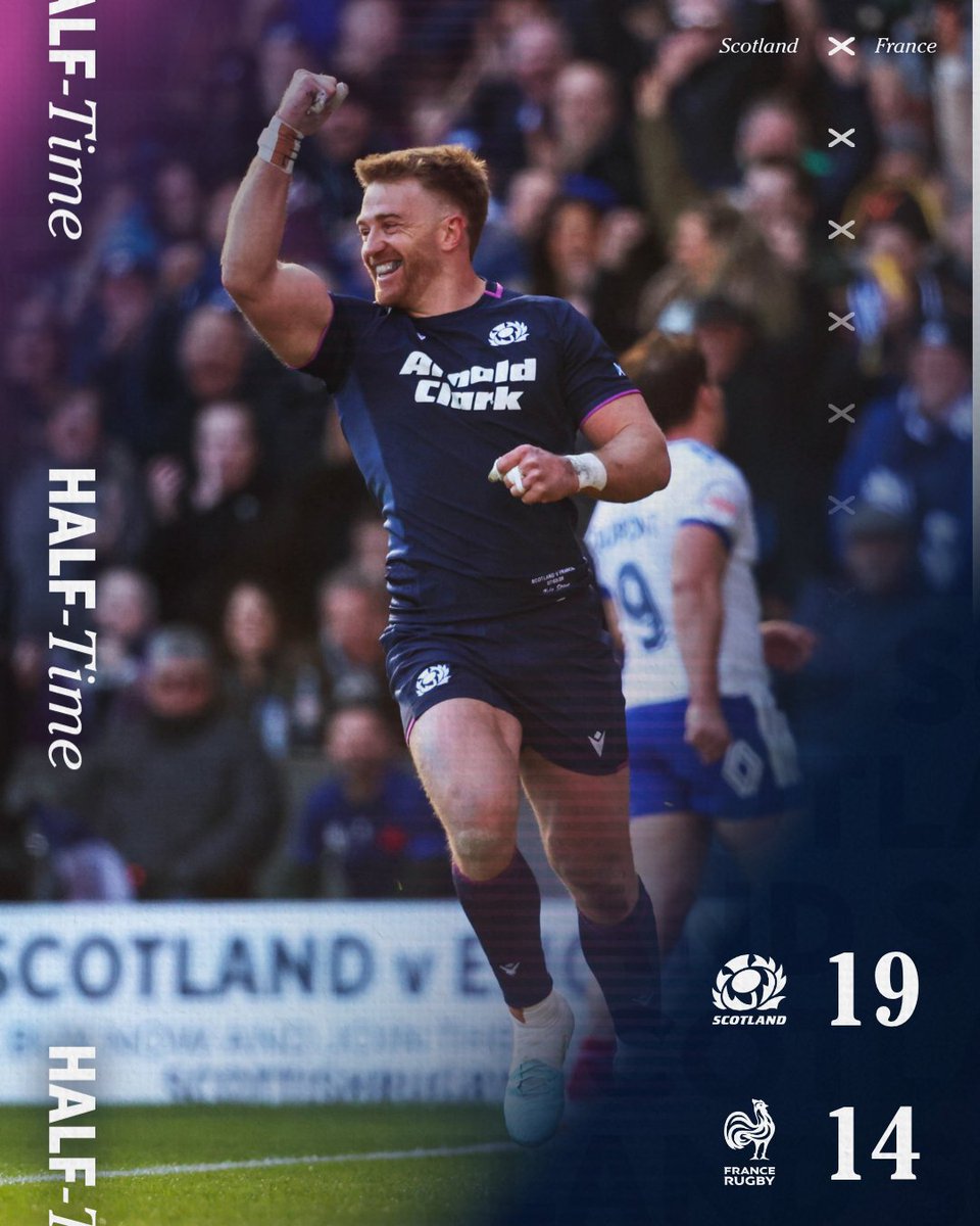 Scotlandteam's tweet photo. Ahead at Half 🔥

#AsOne | #GuinnessM6N https://t.co/s8oz2YbMRX