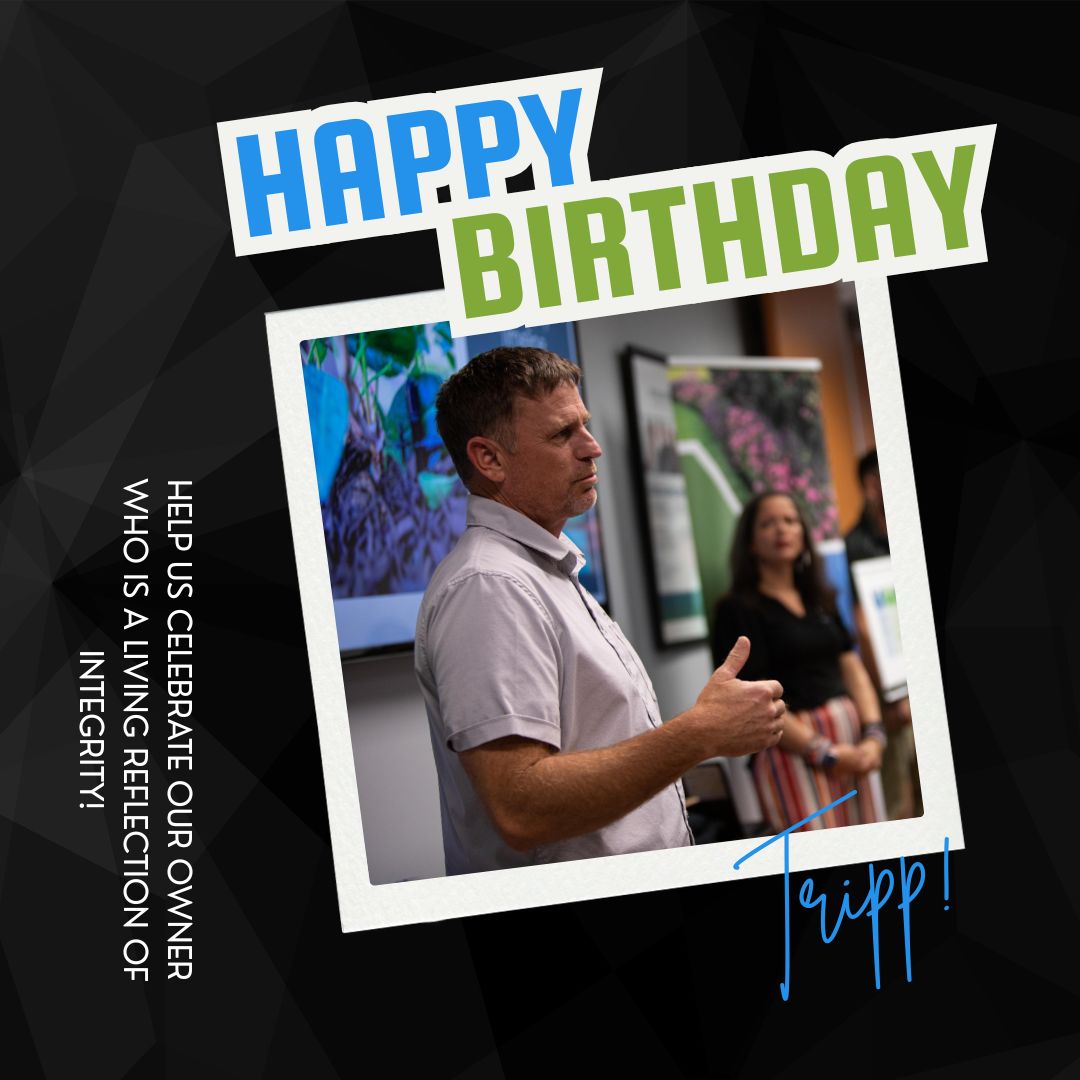 priorityland1's tweet photo. Happy Birthday, Tripp — owner of Priority Landscapes and a true reflection of our core value: integrity. Genuine class, the same person no matter what, always doing the right thing for the right reasons. Here’s to another year of principled leadership. https://t.co/0FqVxV6JMF