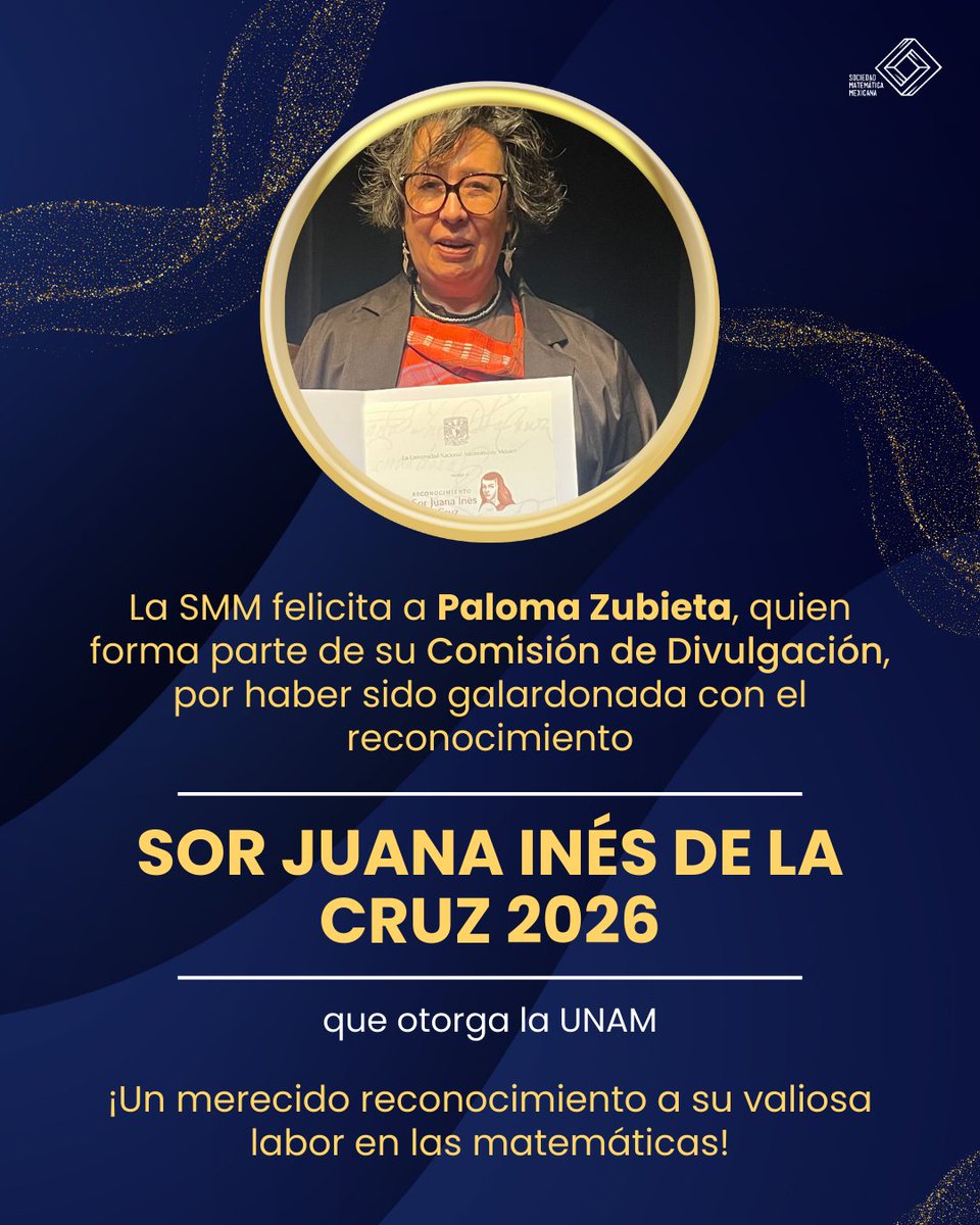 Soc. Matemática Mex. tweet media