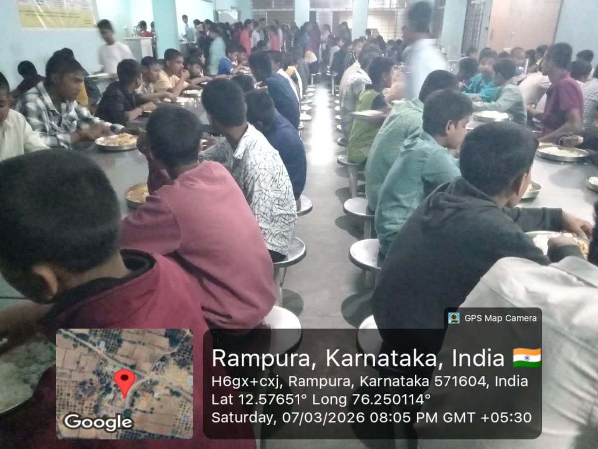 MDRS118RAMPURA's tweet photo. 07/03/2026
Night Dinner https://t.co/NRPQKfYlft
