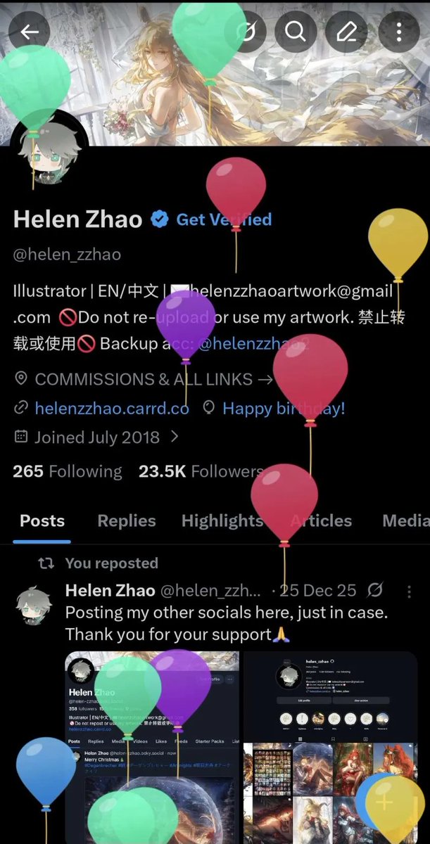 Helen Zhao tweet media