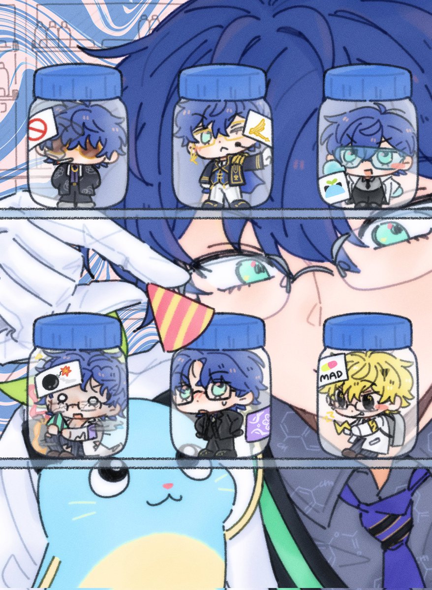 #レオス誕生日2026
お誕生日おめでとうございます~🎉💙