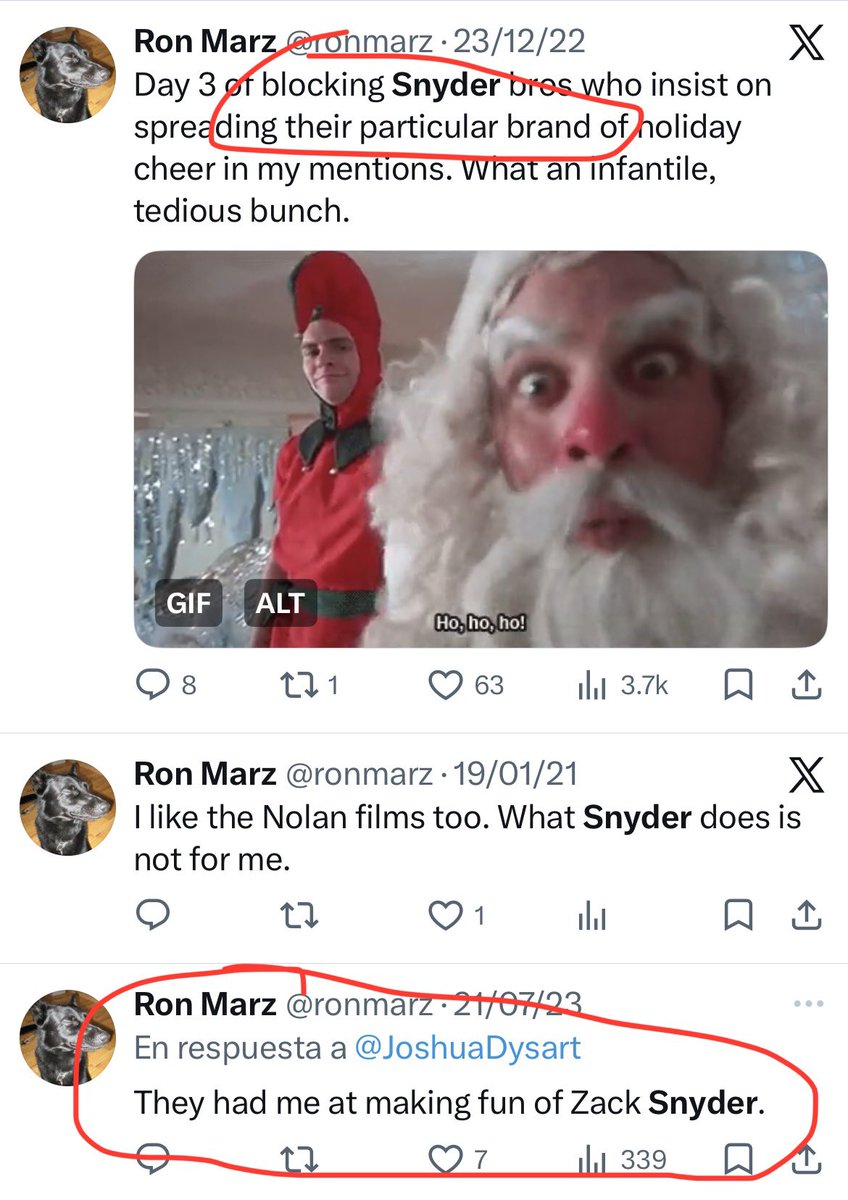jonacustodio's tweet photo. Iba a poner algo como: “ahora tenemos prohibido exigir calidad…?”
Pero viendo su historial no es más que un simple bully de Snyder y sus fans, vamos, un TÓXICO de los de siempre.
Dios no permita que me quede sin regalías! No hables mal de La n te rns…
#DCisDead https://t.co/H9lzchdvMf