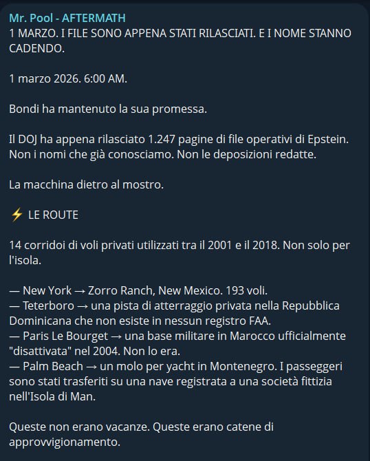 LadyAfro17's tweet image. QUANDO GLI INFORMATORI SEGRETI SONO UN ACCOUNT QANON 3/3

#5marzo #7marzo #Qanon
#AmericaNews #Italia #USA 

tinyurl.com/2e6rd5wa