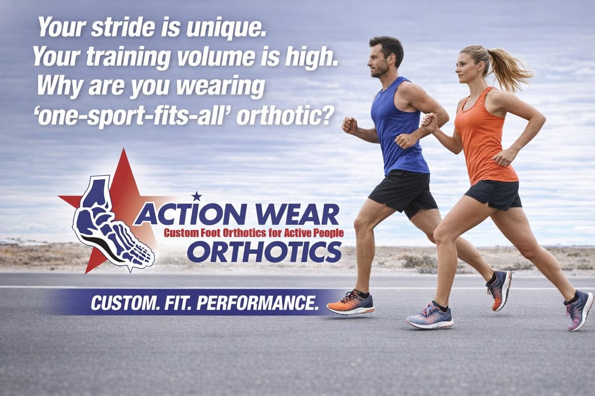 Action Wear Orthotics tweet media