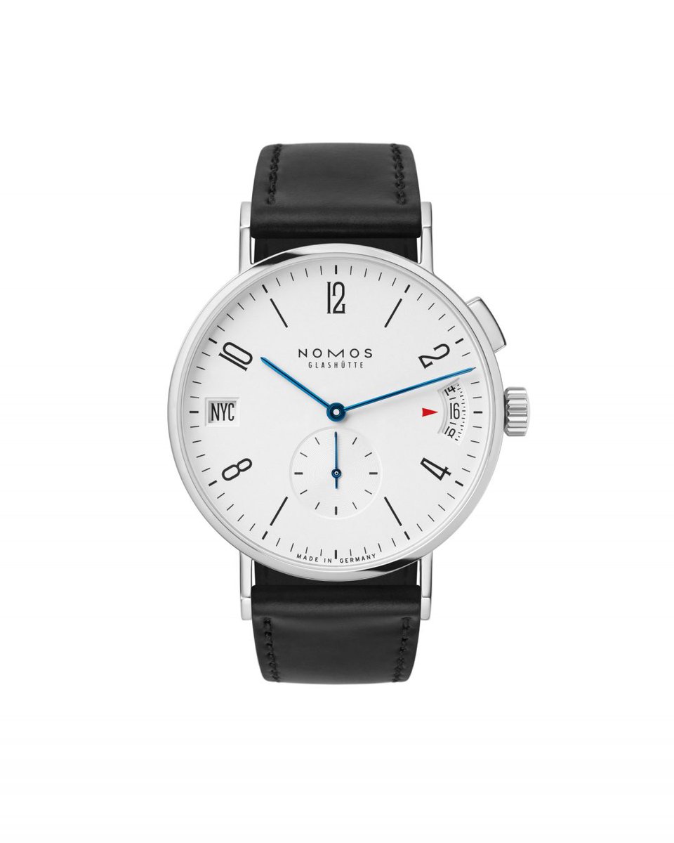 nomosglashuette's tweet image. Equipped with the automatic caliber DUW 6201, #Tangomat #GMT displays two time zones simultaneously. The window at 9 o’clock shows the selected time zone with airport codes, while the 24-hour indicator at 3 o’clock displays the time at home.

nomos-glashuette.com