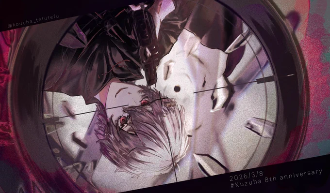 #葛葉8周年 #KuzuArt 8周年おめでとうございます~