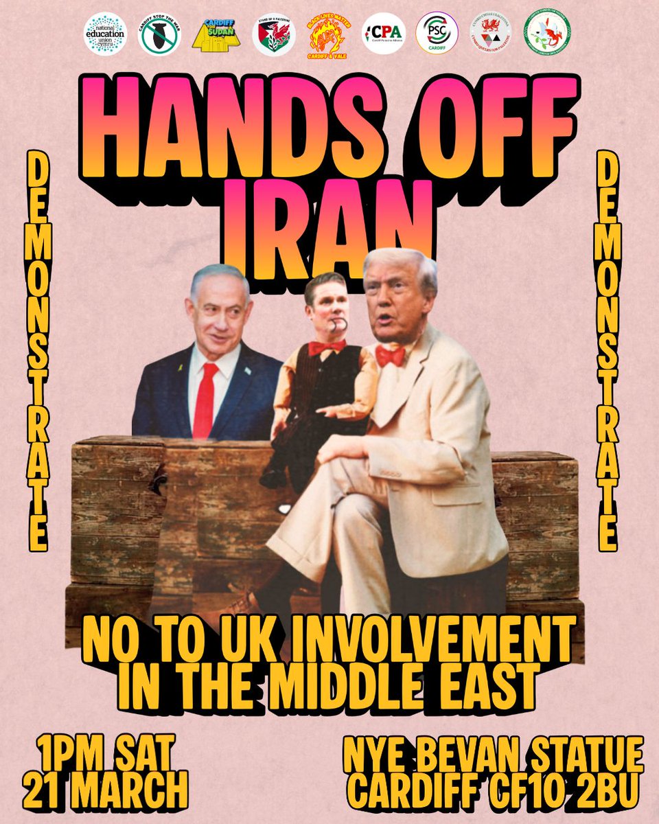 Cardiff Stop the War tweet media
