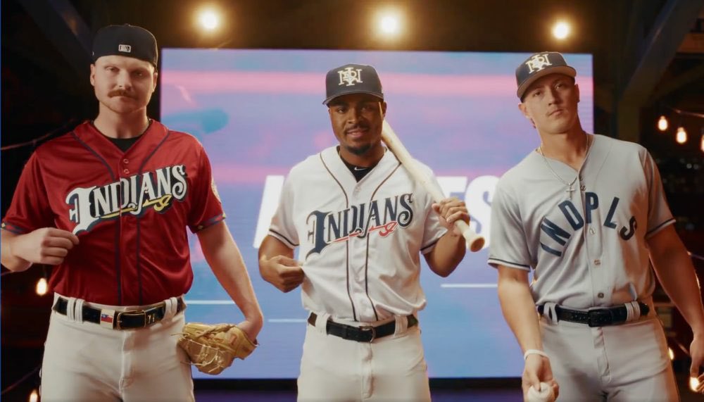MiLBPromos's tweet photo. A thread of new looks, teams, and alternate identities have debuted this off season: https://t.co/zjE3BOExTf