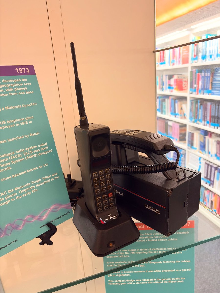 commsmuseum's tweet photo. On this day 150 years ago Alexander Graham Bell was granted the first U.S. patent  for transmitting sound via electrical signals or as it became known... the telephone.

You can findour 150 Years  of the Telephone exhibit on Level 3 of the @TheHiveWorcs https://t.co/QH273wSwlh