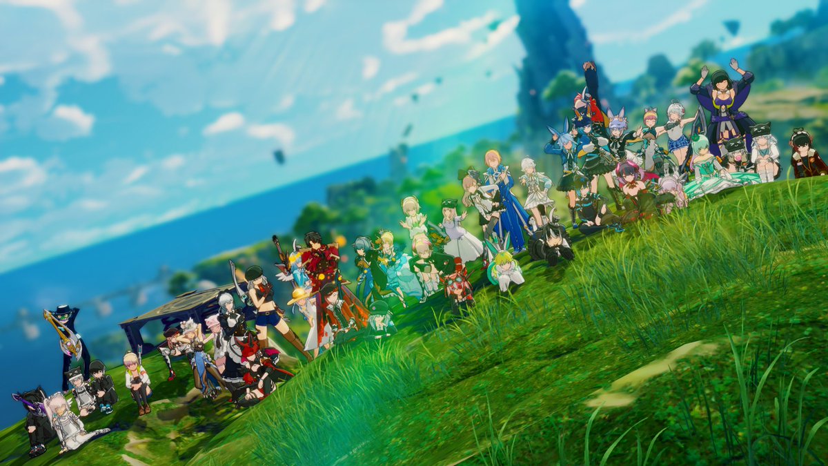 ギルドイベント前の集合SS！
＃スタレゾSS