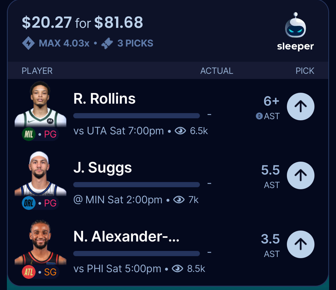 4everBROKEYGG's tweet photo. Scampicks yall gotta change something @SleeperPicksHQ for the community 😇🤞🏽 #GG https://t.co/goig5trVhp